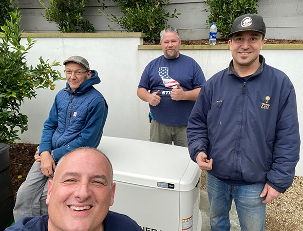 Charles Electric generator sales team